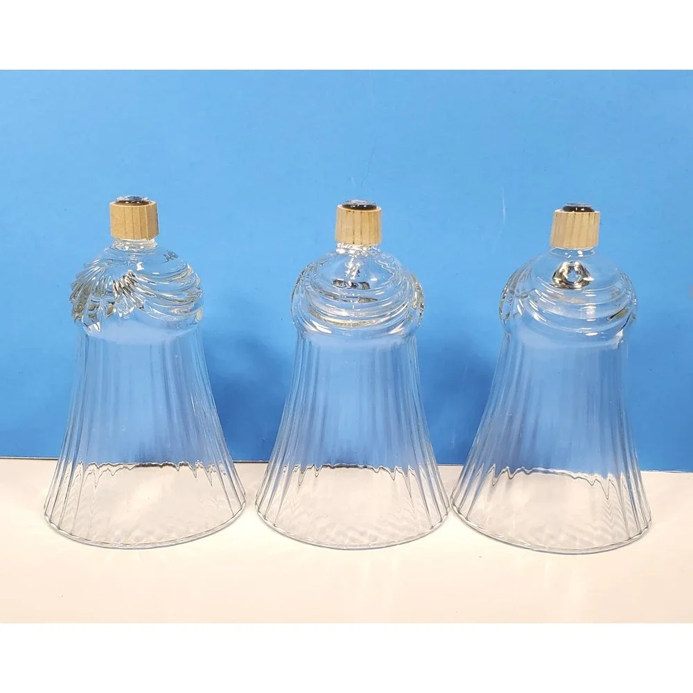 Vintage Votive Cups Glass Peg Candle Drape PTN Home Interiors New Grippers QTY 3